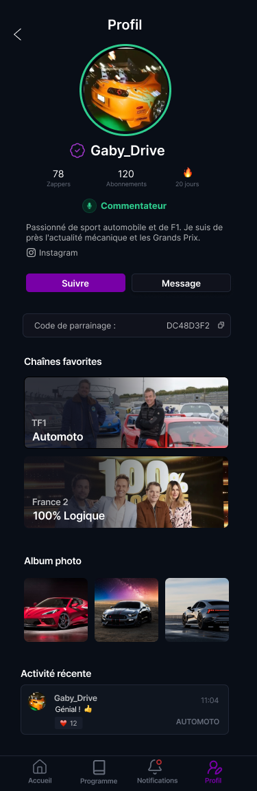 Les profils